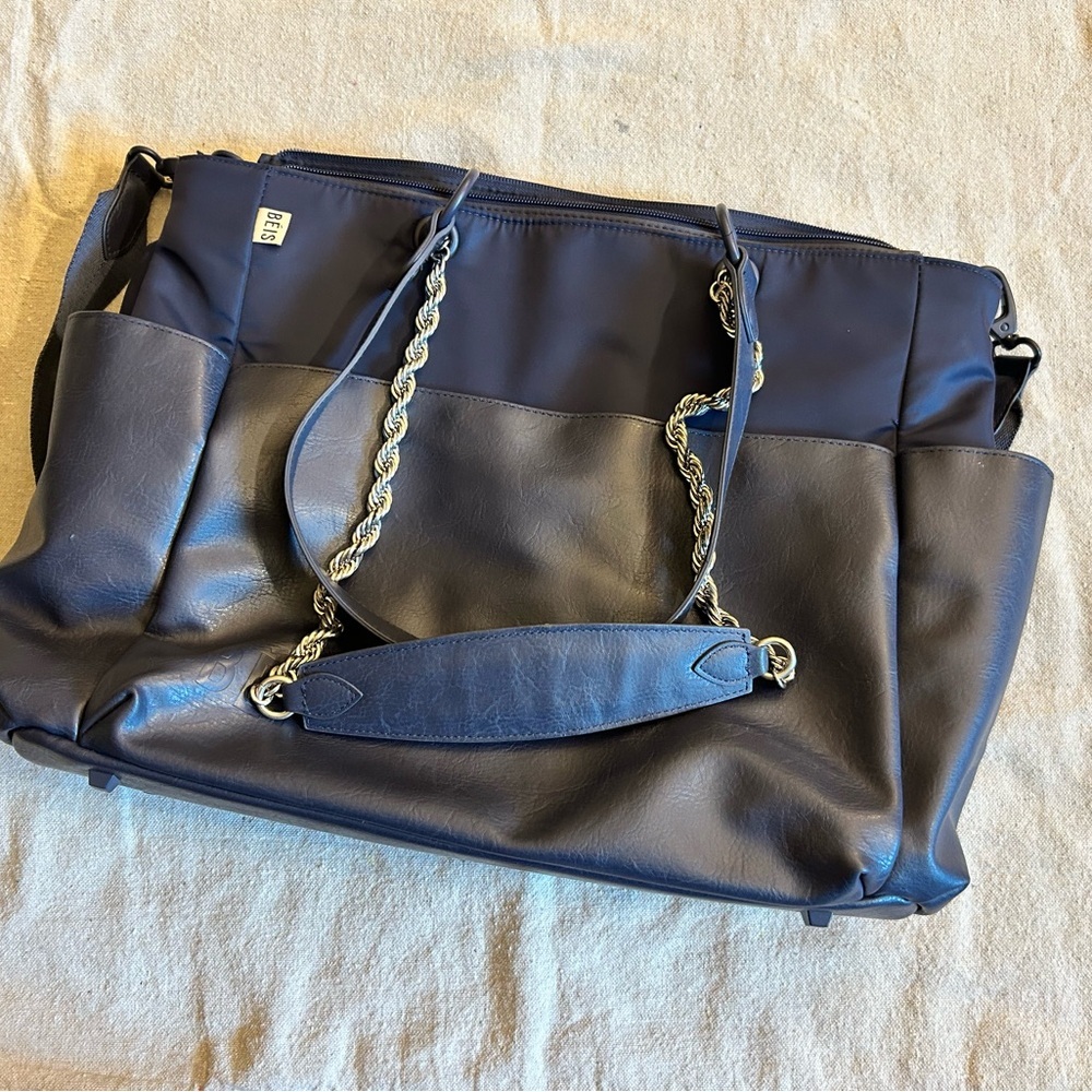 BEIS Dark Blue weekend/work/Baby Bag - Picture 5 of 16